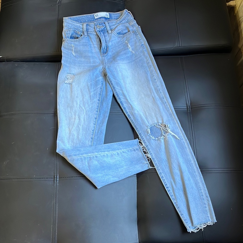 Light Wash RSQ Vintage Mom Skinny Jeans